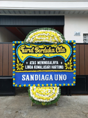 Papan Bunga Duka di Bujak